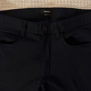 Theory Black Slim Fit Pants
